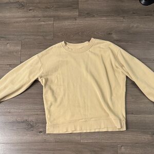 lululemon athletica Cream Sweatshirt